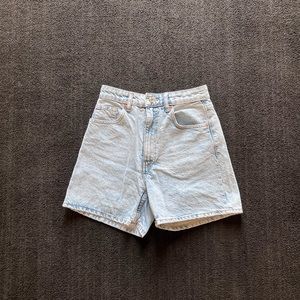 Mom Fit Denim Shorts
